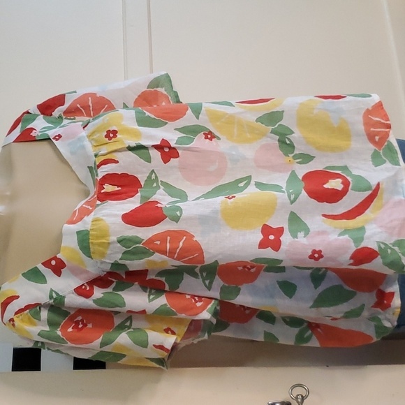 Rails Harley Fruit Bunch Blouse Boho Linen Blend Top Size XXL - Picture 2 of 10